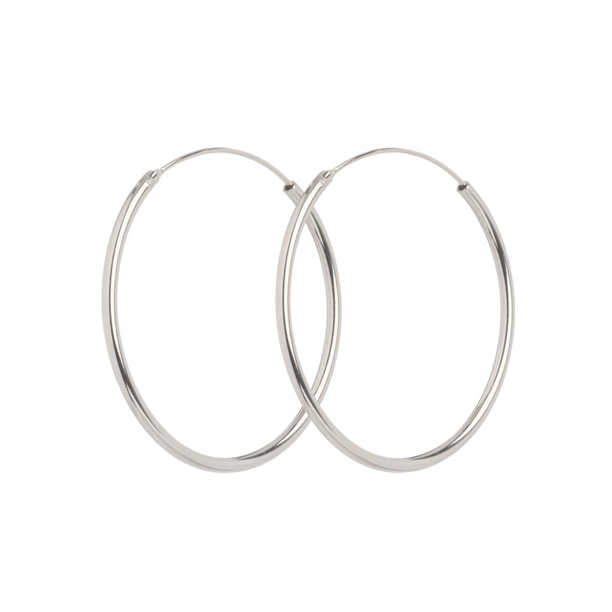 Plain Hoops Ørestikker Sølv – fra Dirks Jewellery | Dirks Jewellery