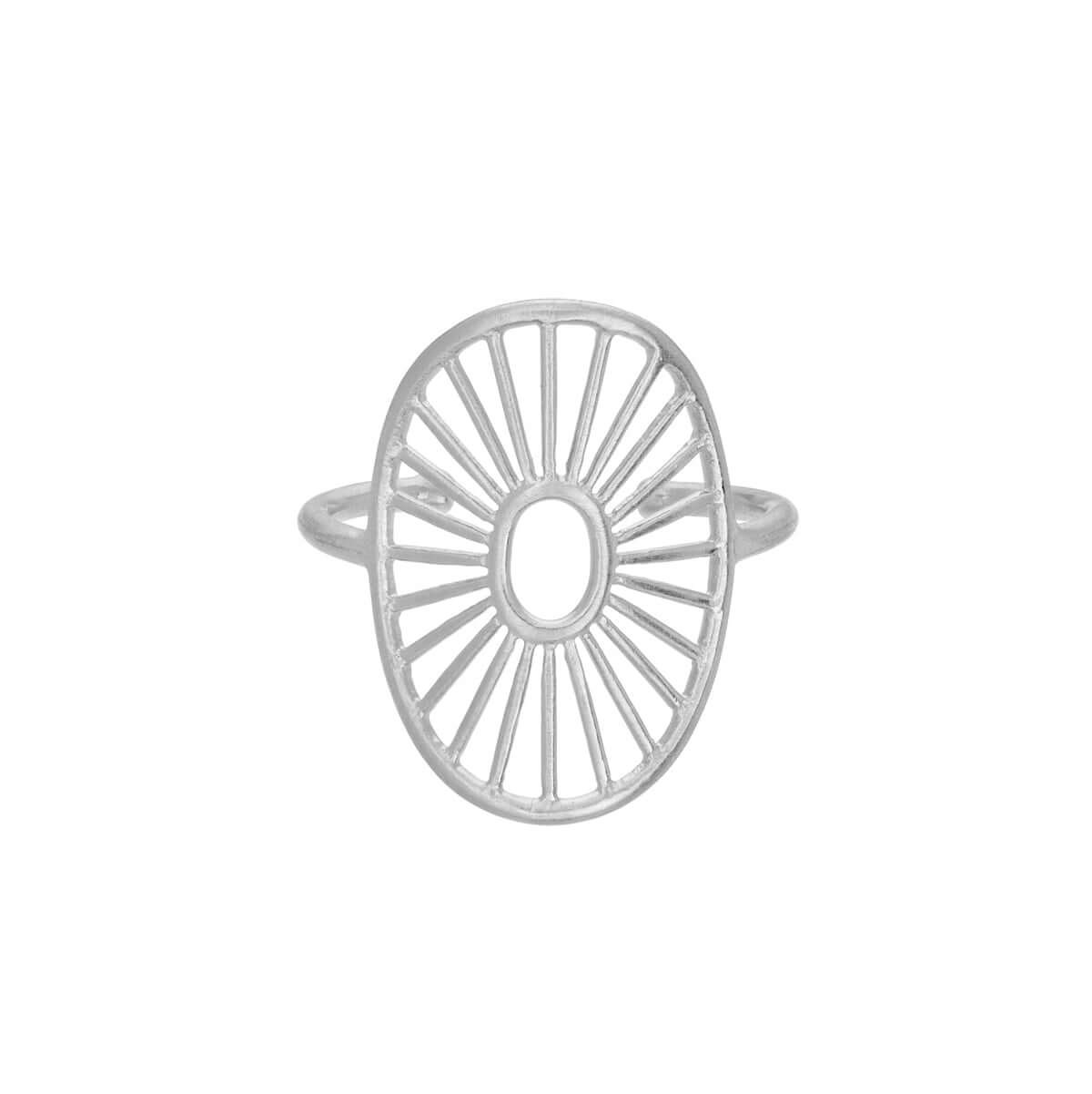 Daylight ring, sølv. – Ægte håndværk fra Dirks Jewellery