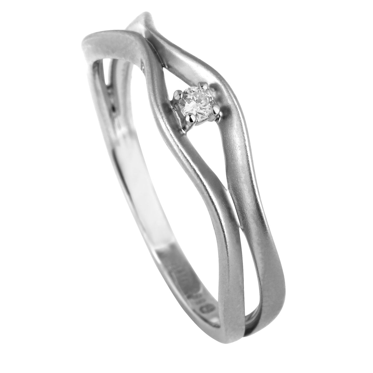 Beat, ring, smal, 585WG – fra Dirks Jewellery | Dirks Jewellery