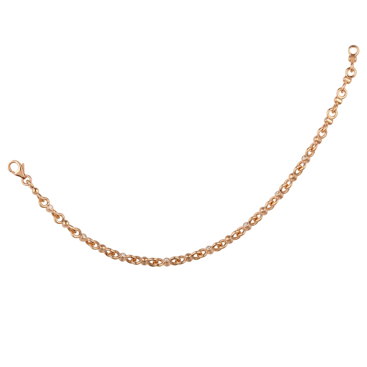 Sibling,armlænke 14K rosaguld – fra Dirks Jewellery | Dirks Jewellery