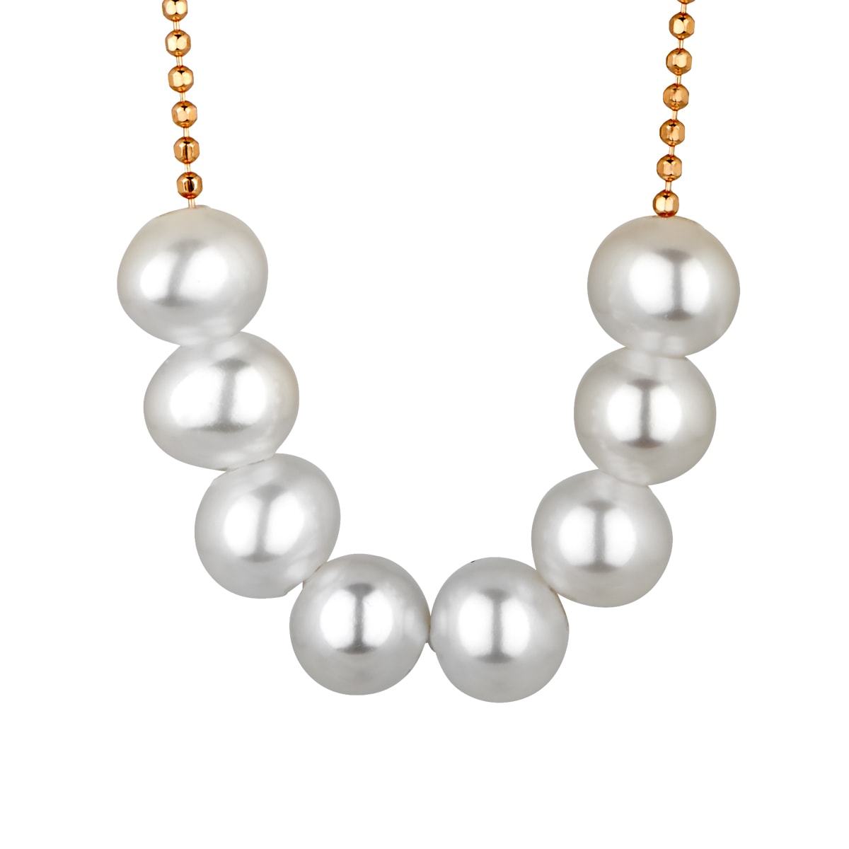 Gaia, fac kuglekæde 925RGP – fra Dirks Jewellery | Dirks Jewellery