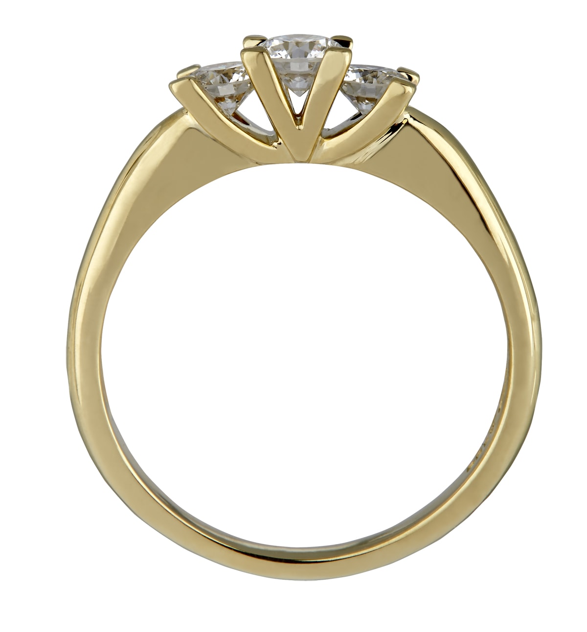 Trio Ring 14K Guld – Promise Rings fra Dirks Jewellery | Dirks Jewellery