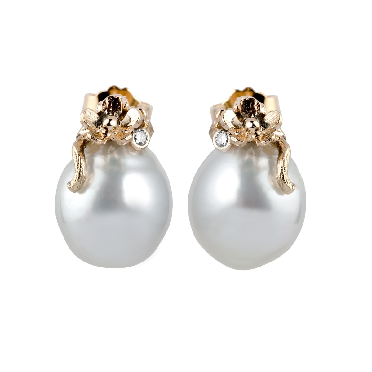 Sea Pearl, ørestikker 14K m. – fra Dirks Jewellery | Dirks Jewellery