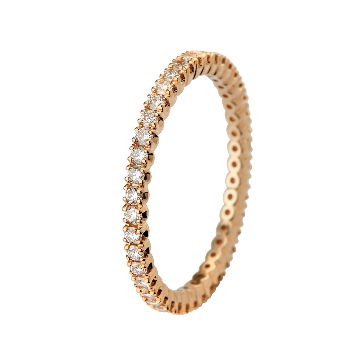 Alliancering, 14K guld m. brillanter – No discount fra Dirks Jewellery | Dirks Jewellery