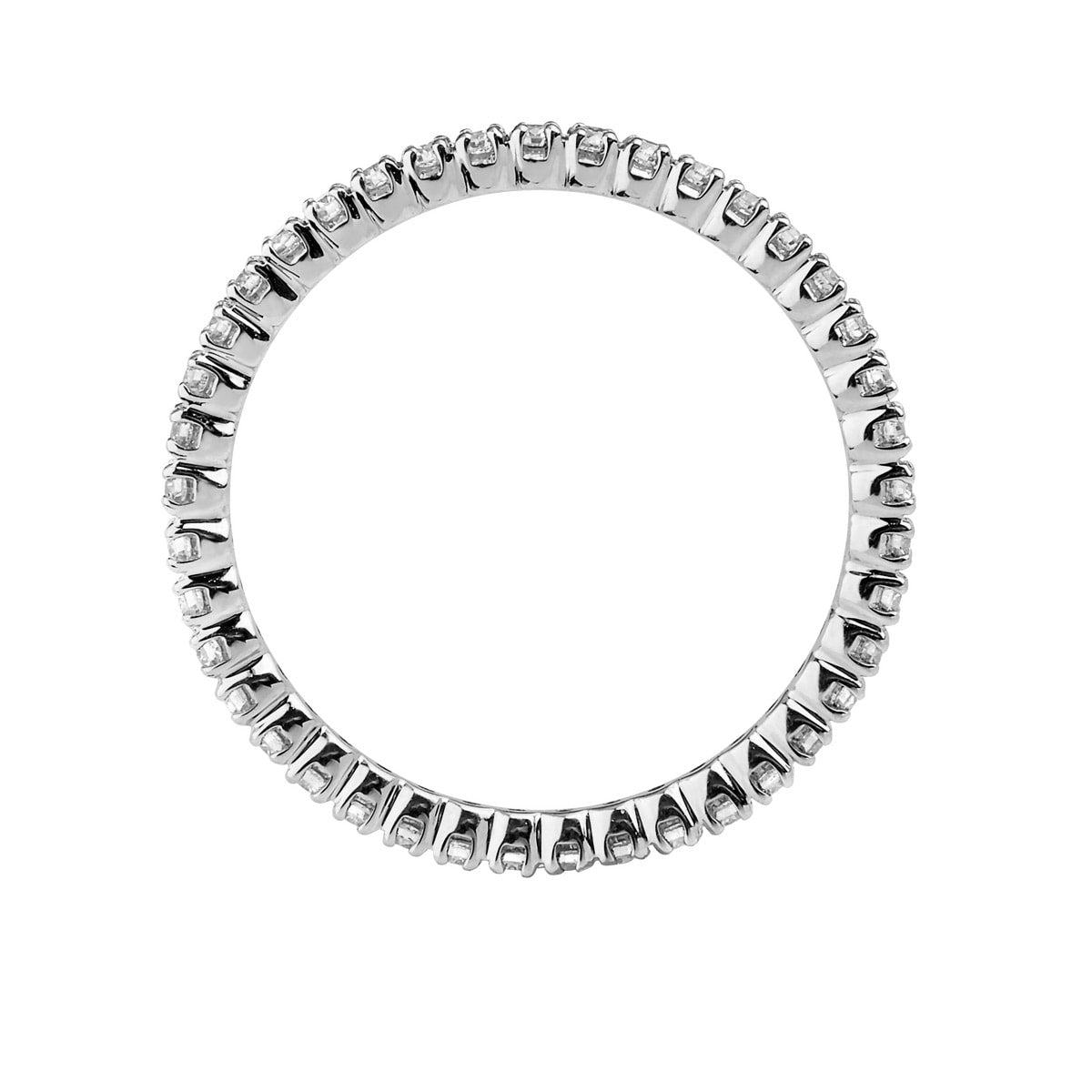 Alliancering, 14K hvidguld m. brillanter – No discount fra Dirks Jewellery | Dirks Jewellery