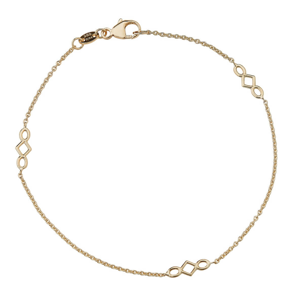 Armlænke 14K Guld – Ægte håndværk fra Dirks Jewellery