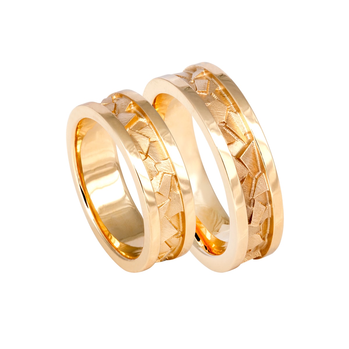 Arctic Vielsesringe 14K Guld – fra Dirks Jewellery | Dirks Jewellery