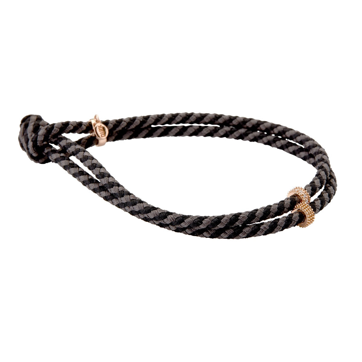 Armbånd 18K Rosaguld Grå Sort – fra Dirks Jewellery | Dirks Jewellery