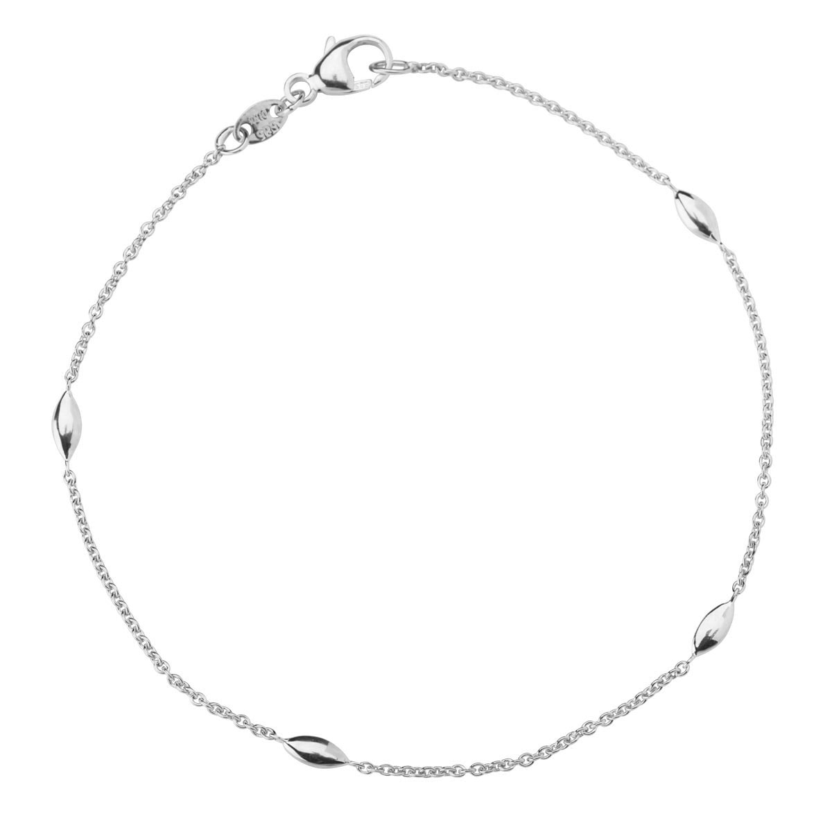 Armlænke, 14K hvidguld 18 cm – fra Dirks Jewellery | Dirks Jewellery