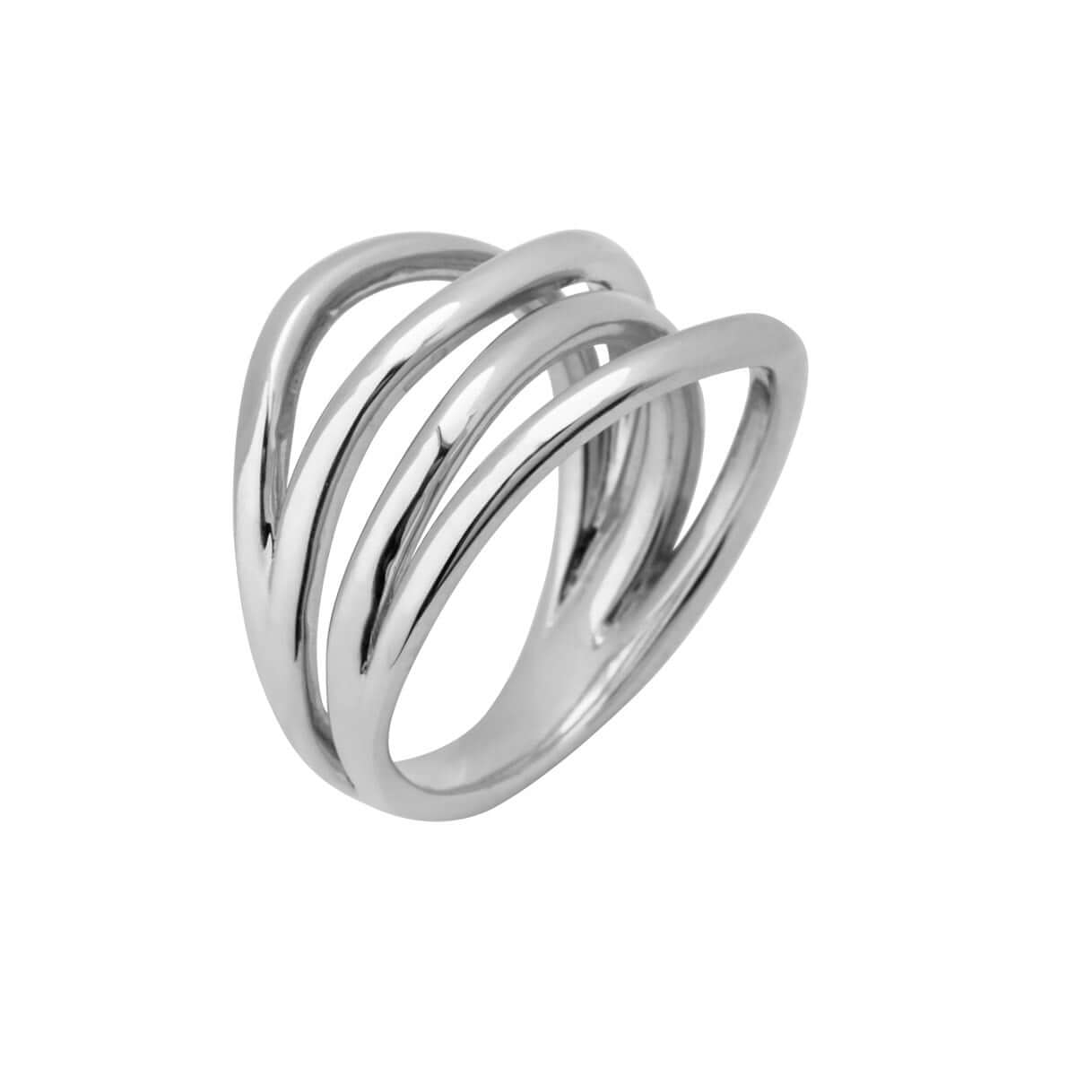 Bridges, 14K hvidguldsring – Ægte håndværk fra Dirks Jewellery