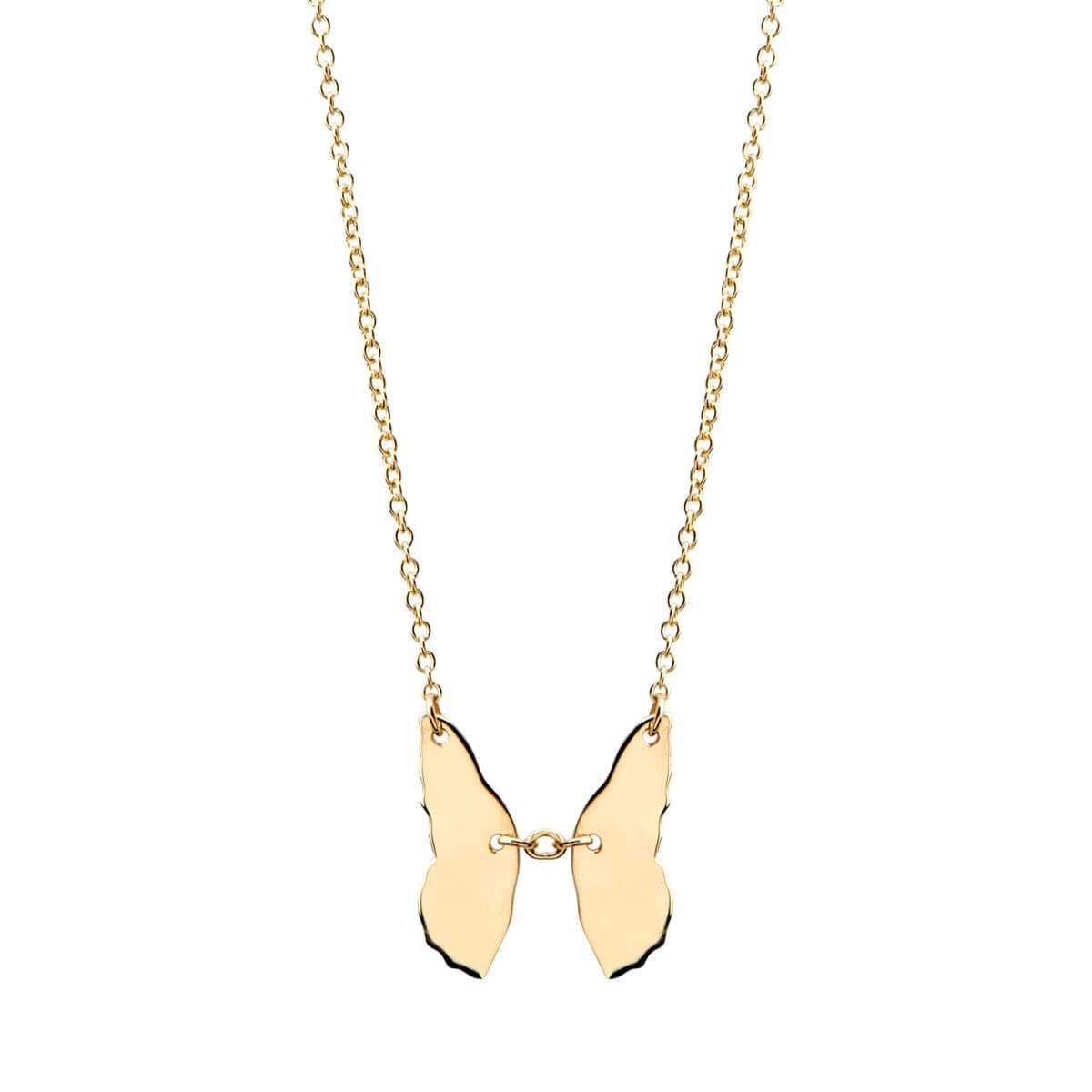Butterfly, kæde 14K guld – Ægte håndværk fra Dirks Jewellery