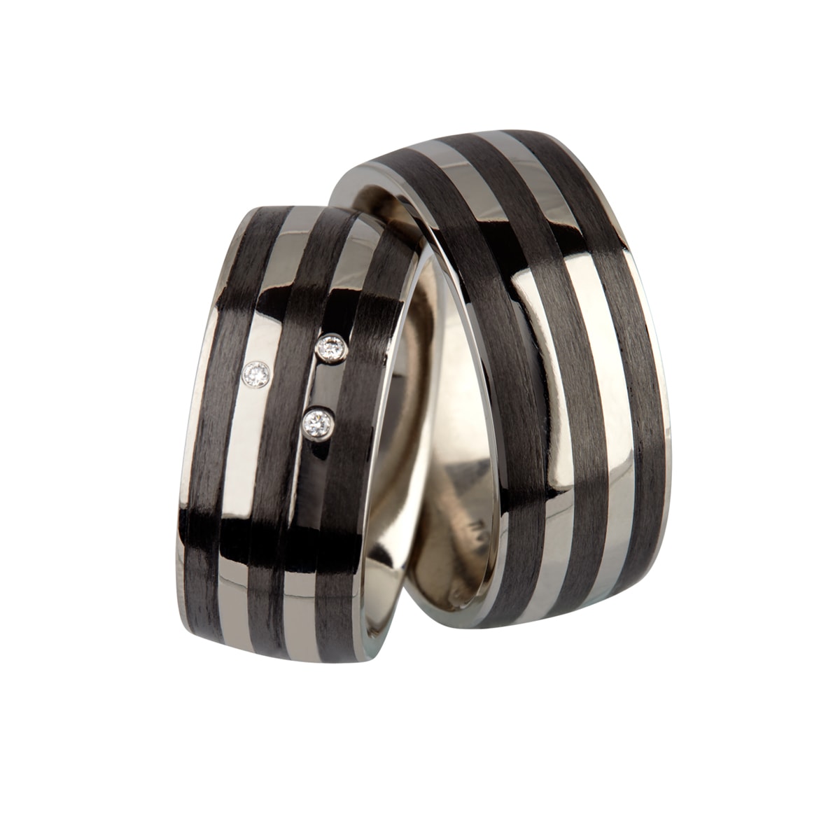 Titan ring m. carbon,herre – Wedding & Engagement Rings fra Dirks Jewellery | Dirks Jewellery