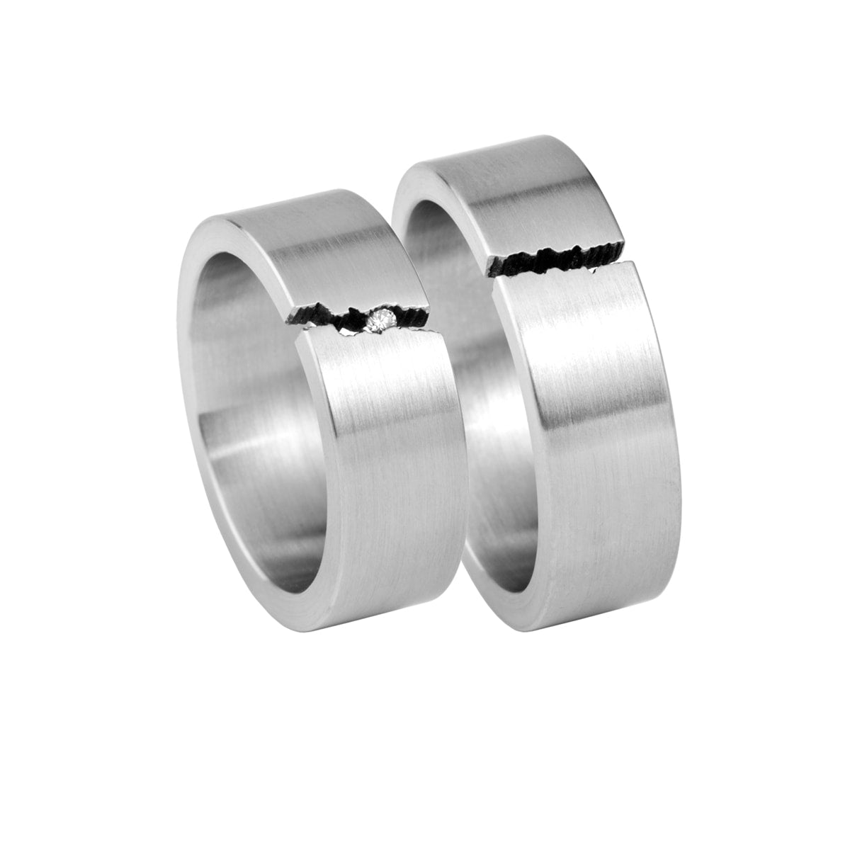 Crackle, Herrering, stål – Wedding & Engagement Rings fra Dirks Jewellery | Dirks Jewellery