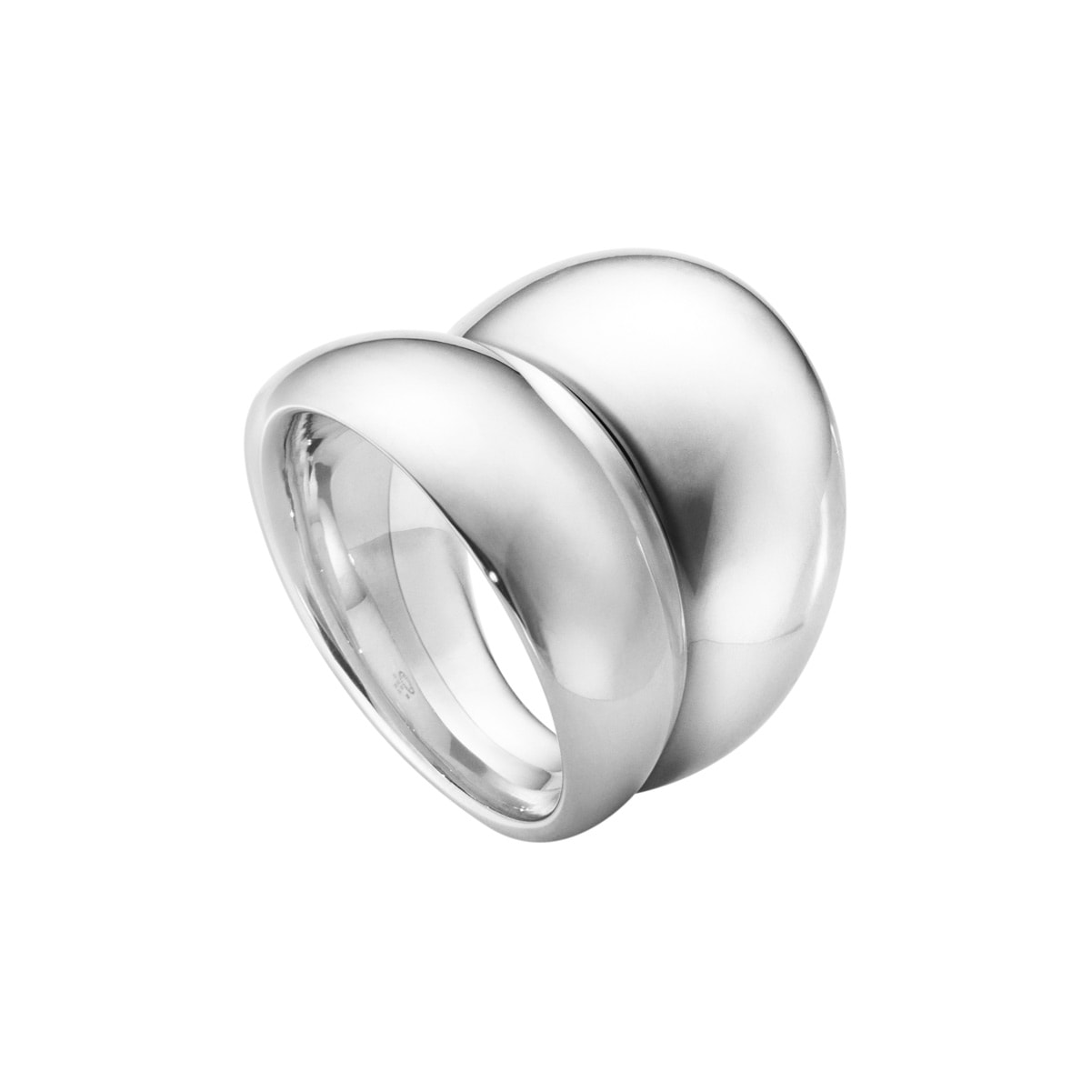 Curve ring, sølv – fra Georg Jensen | Dirks Jewellery