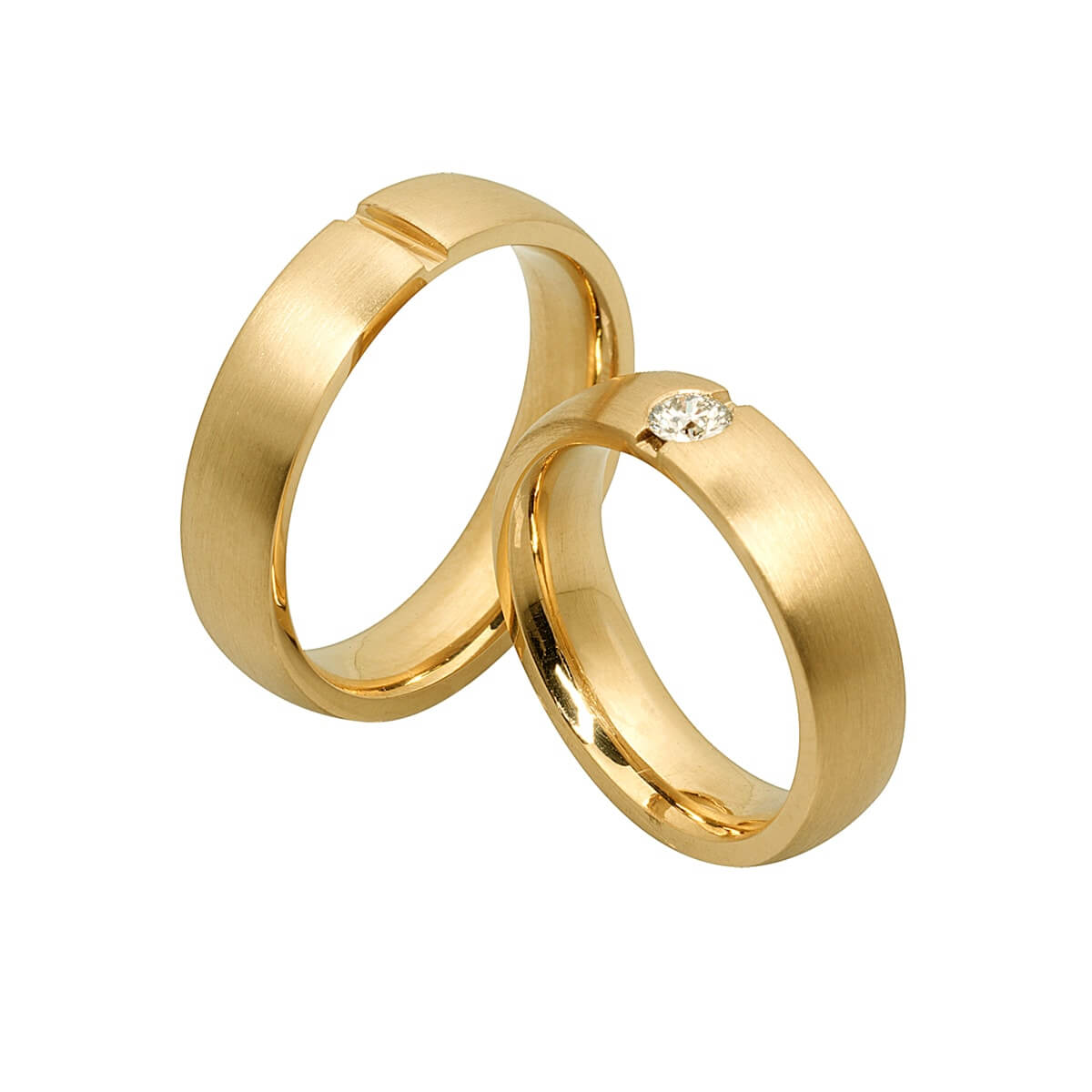 Cut 14K DAME RG M.RILLE – Ægte håndværk fra Dirks Jewellery