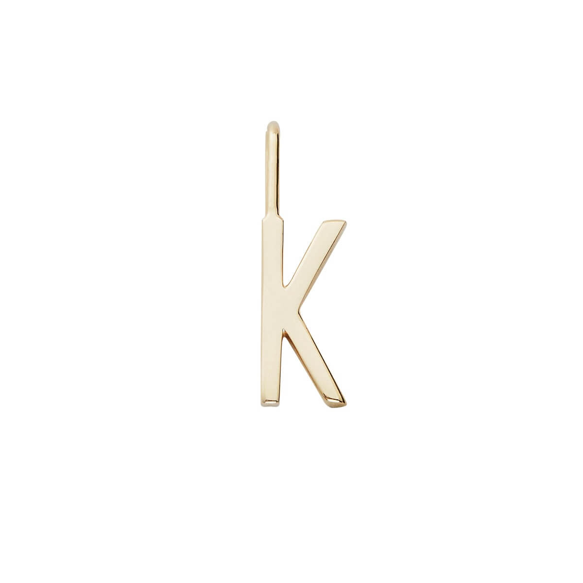 Design letters, forg. vedhæng 16mm – Ægte håndværk fra Dirks Jewellery