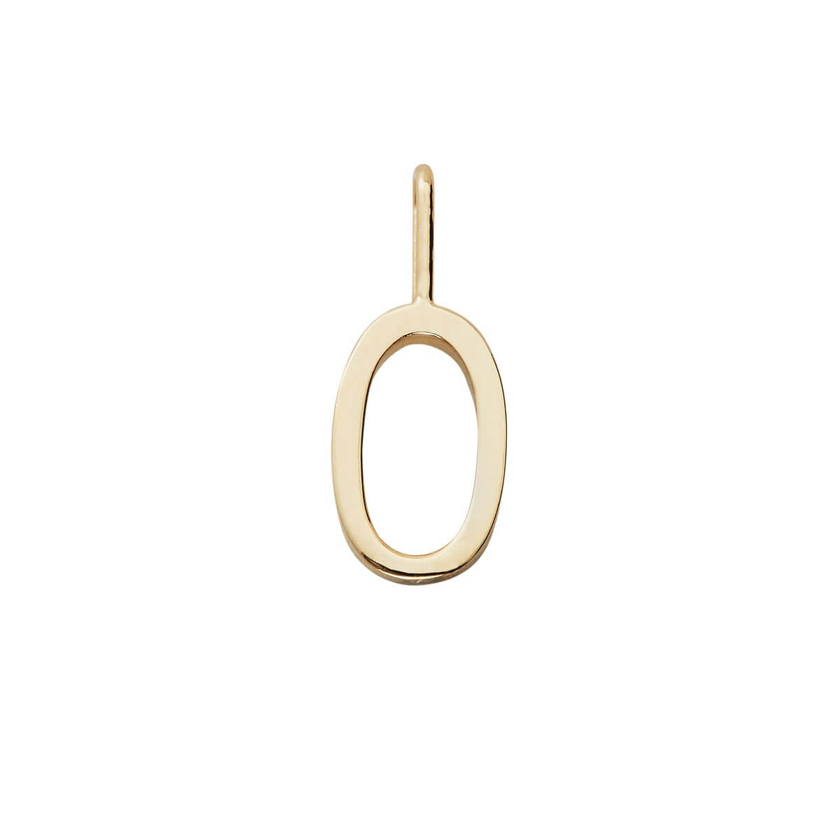 Design letters, forg. vedhæng 16mm – Ægte håndværk fra Dirks Jewellery