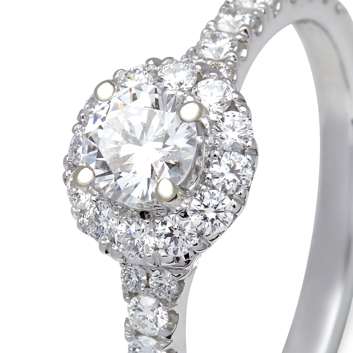 Haloring, 14K hvidguld – fra Dirks Jewellery | Dirks Jewellery