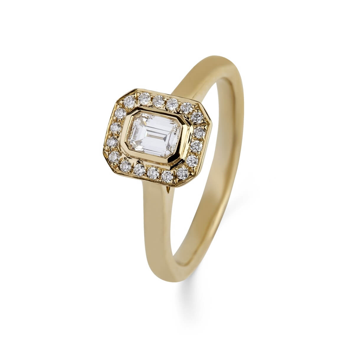 Prisme Ring 18K Guld – Ægte håndværk fra Dirks Jewellery