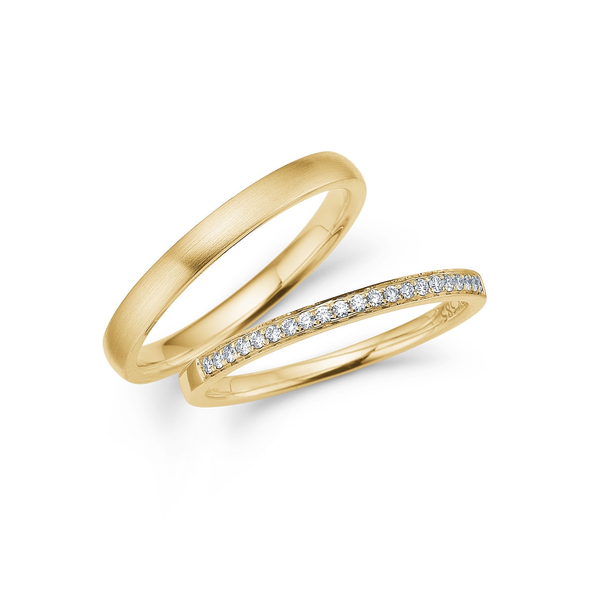 Puzzlering, 14K guld m. brilanter – fra Dirks Jewellery | Dirks Jewellery