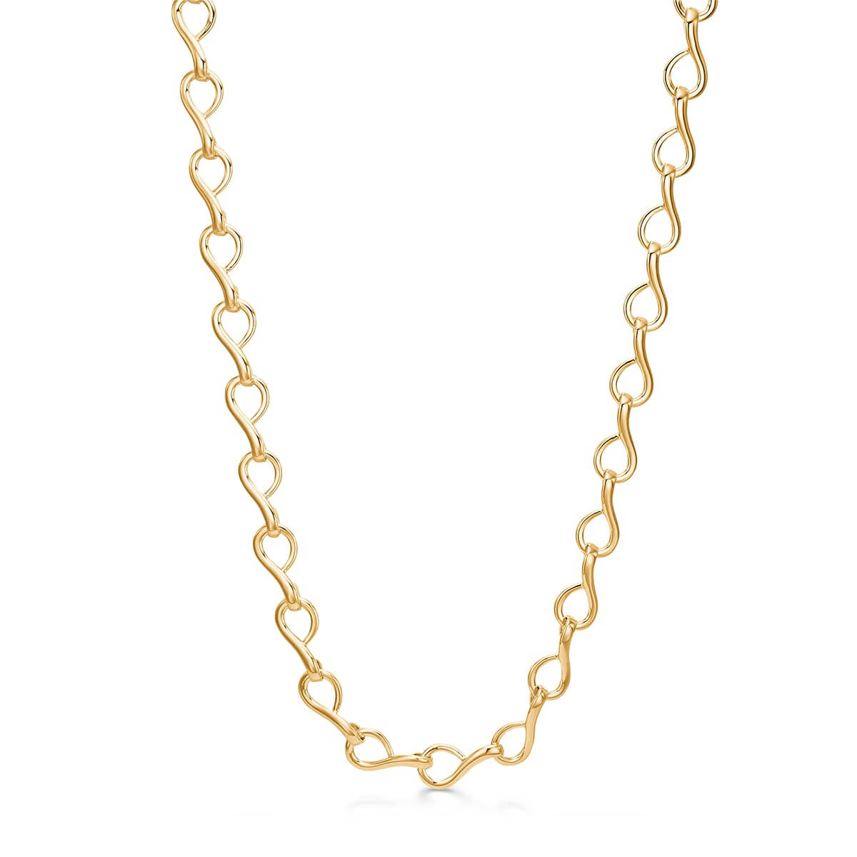 Twirls, 14K yg – Ægte håndværk fra Dirks Jewellery