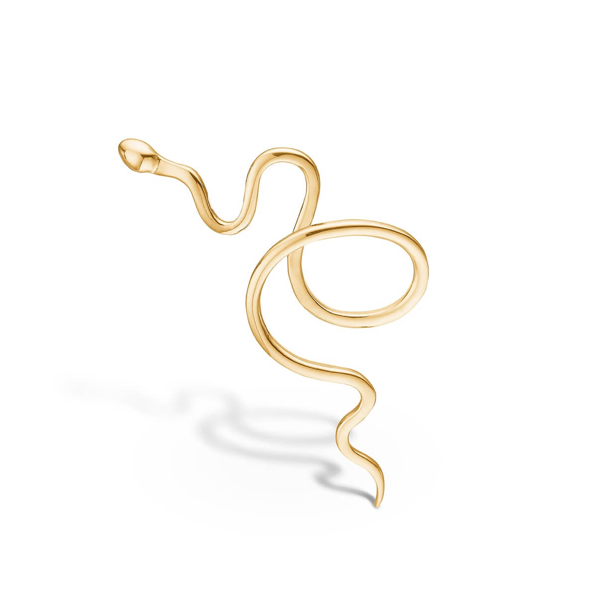 Life ørestik, stor, 14K yg – Ægte håndværk fra Dirks Jewellery