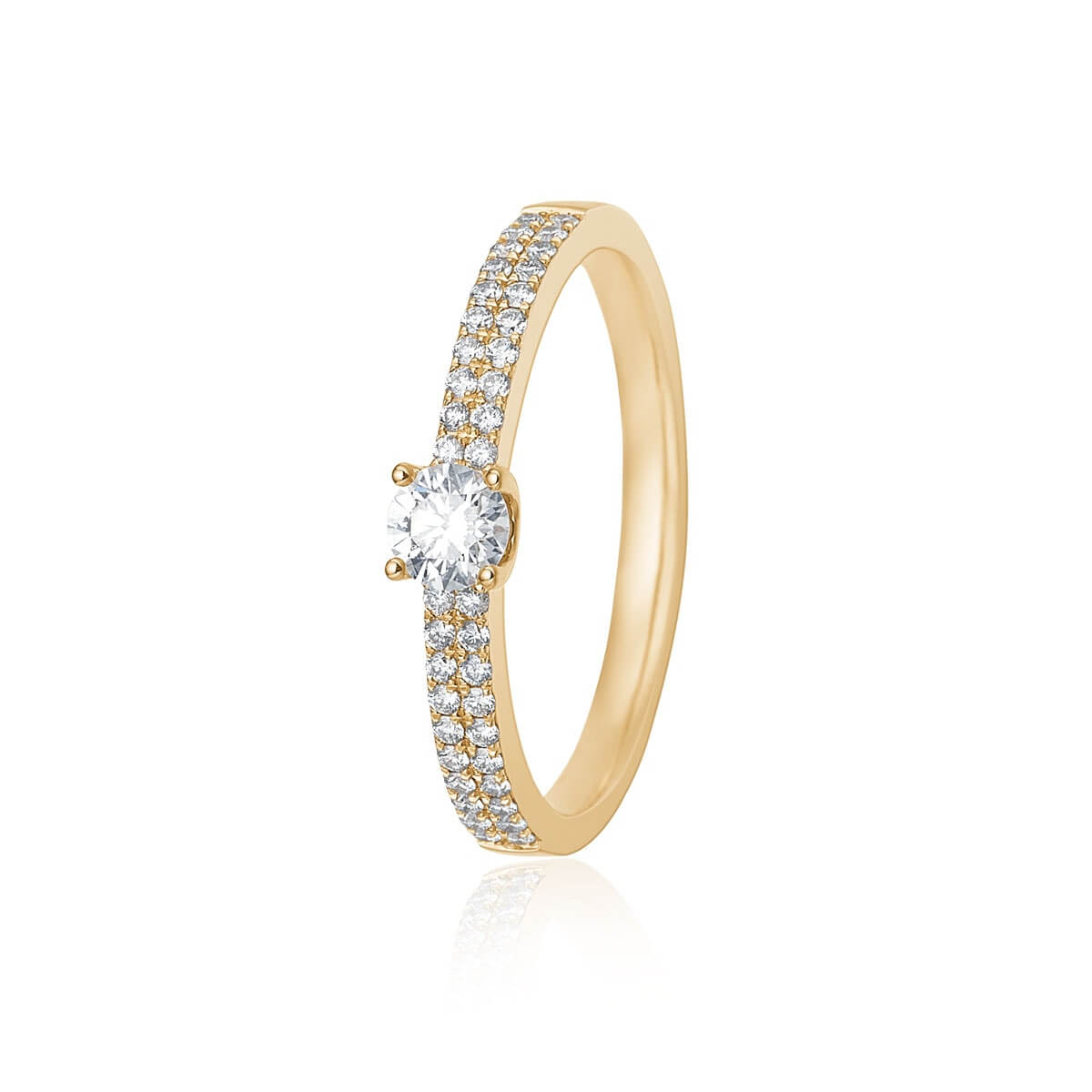 Dream, 14K yg ring – Ægte håndværk fra Dirks Jewellery