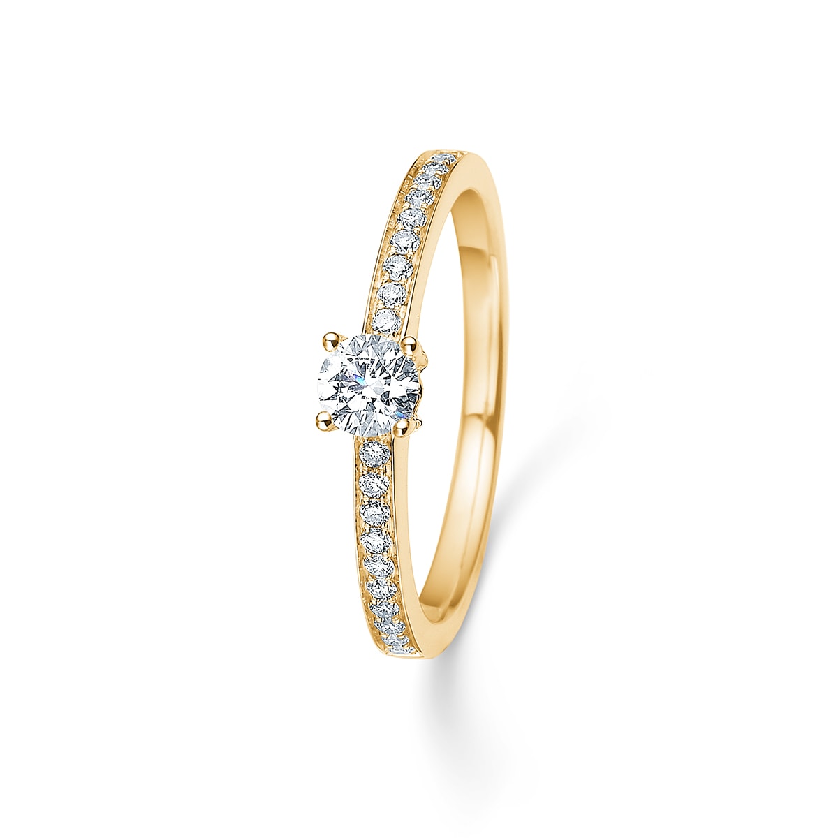 Dreaming Heart, 18K guld m. brillanter – Forlovelsesringe fra Dirks Jewellery | Dirks Jewellery