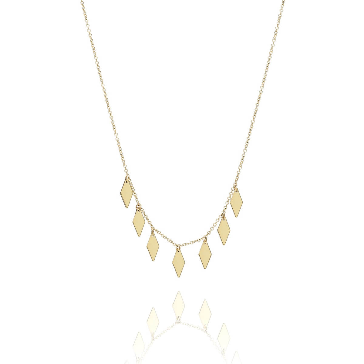 Harlequin, 14K kæde – Ægte håndværk fra Dirks Jewellery