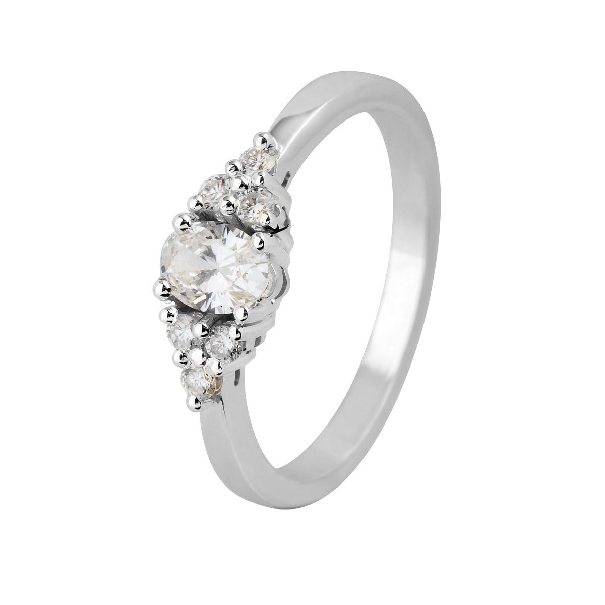 Helios Ring 14K Hvidguld – Promise Rings fra Dirks Jewellery | Dirks Jewellery