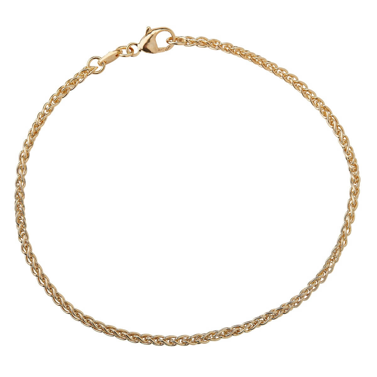 Armlænke 14K Guld Hvede – Ægte håndværk fra Dirks Jewellery