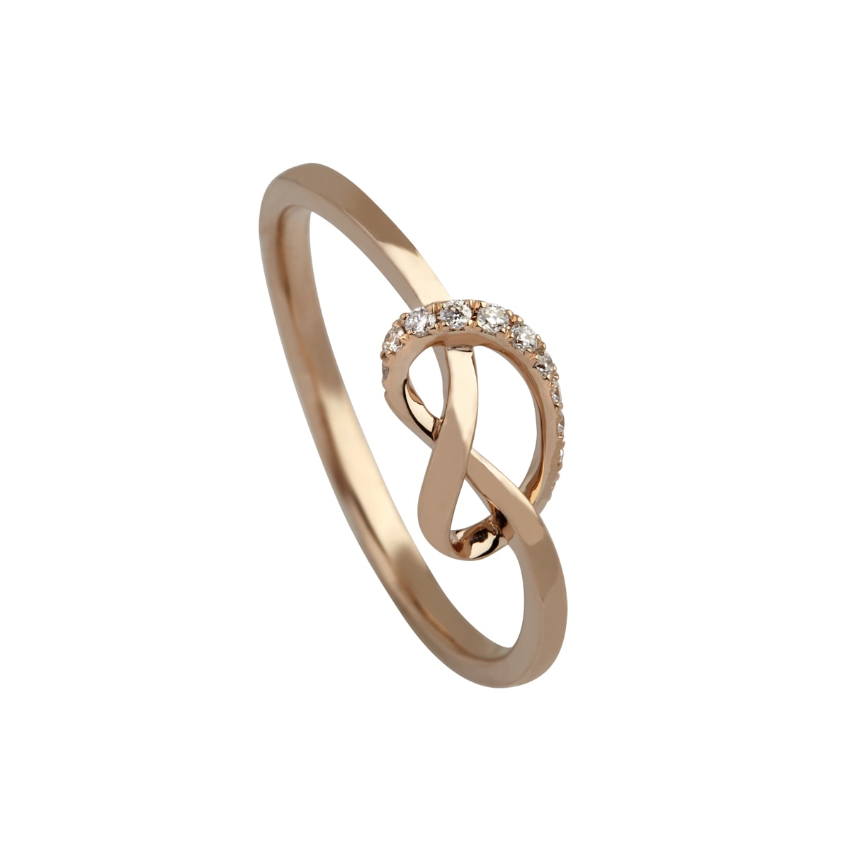 Lovers Knot, 14K guldring rosaguld – fra Dirks Jewellery | Dirks Jewellery