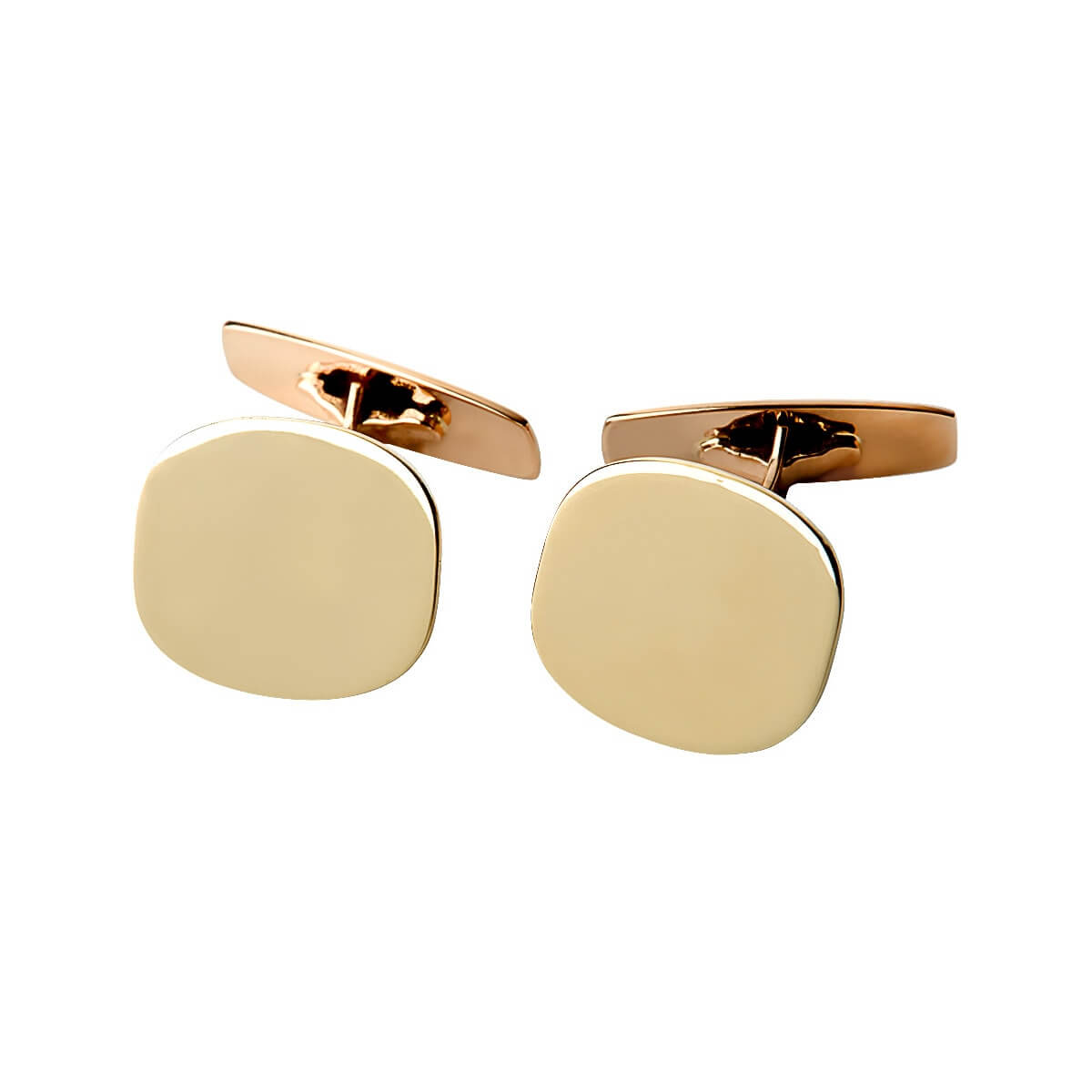 Manchetknap, 14K guld – Ægte håndværk fra Dirks Jewellery