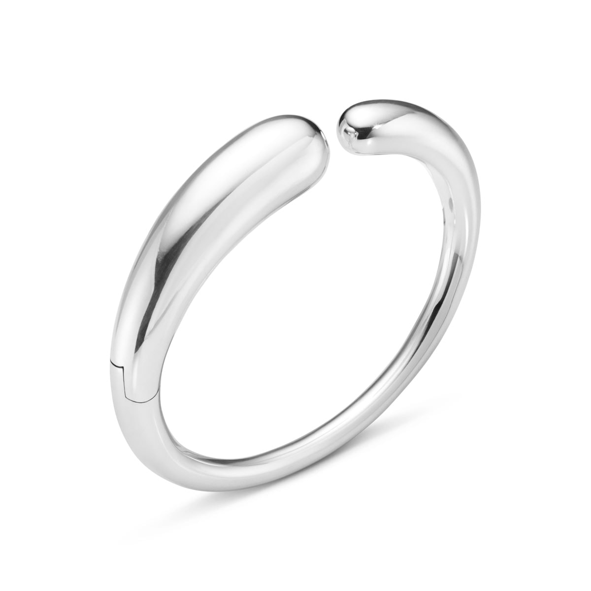 Mercy hængslet armring, sølv – fra Georg Jensen | Dirks Jewellery