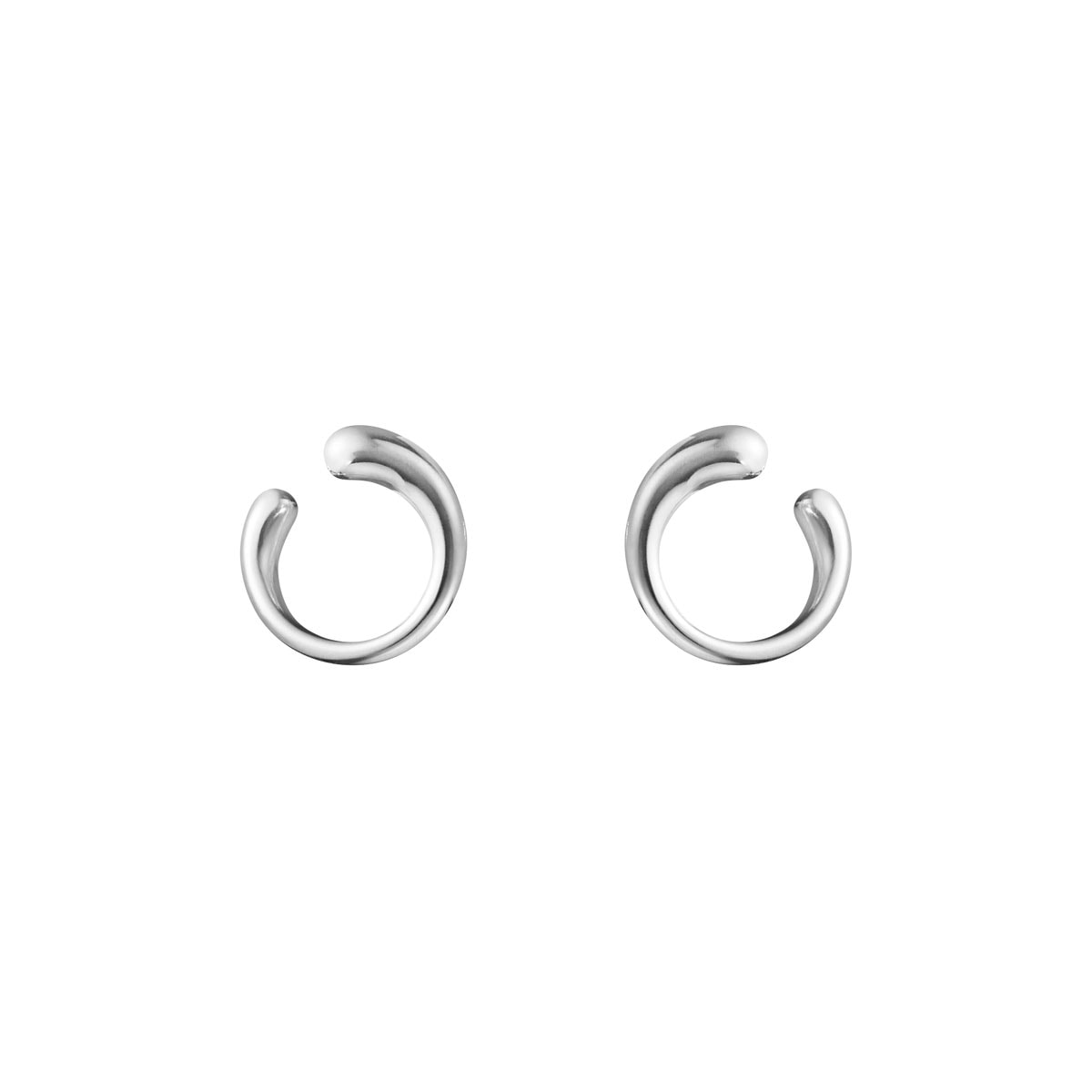Mercy ørering, sølv – fra Georg Jensen | Dirks Jewellery