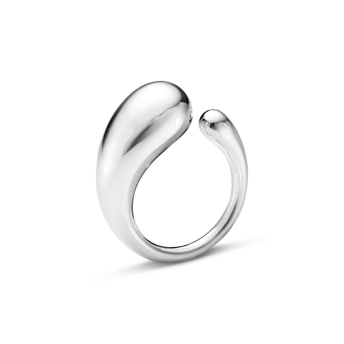 Mercy large ring, sølv – fra Georg Jensen | Dirks Jewellery