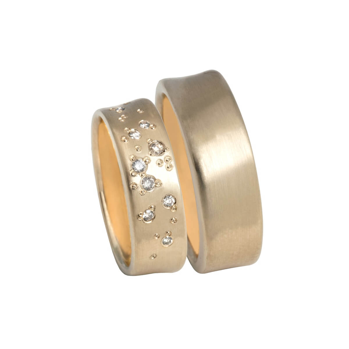 Misty 14K guld herre 6mm – Ægte håndværk fra Dirks Jewellery
