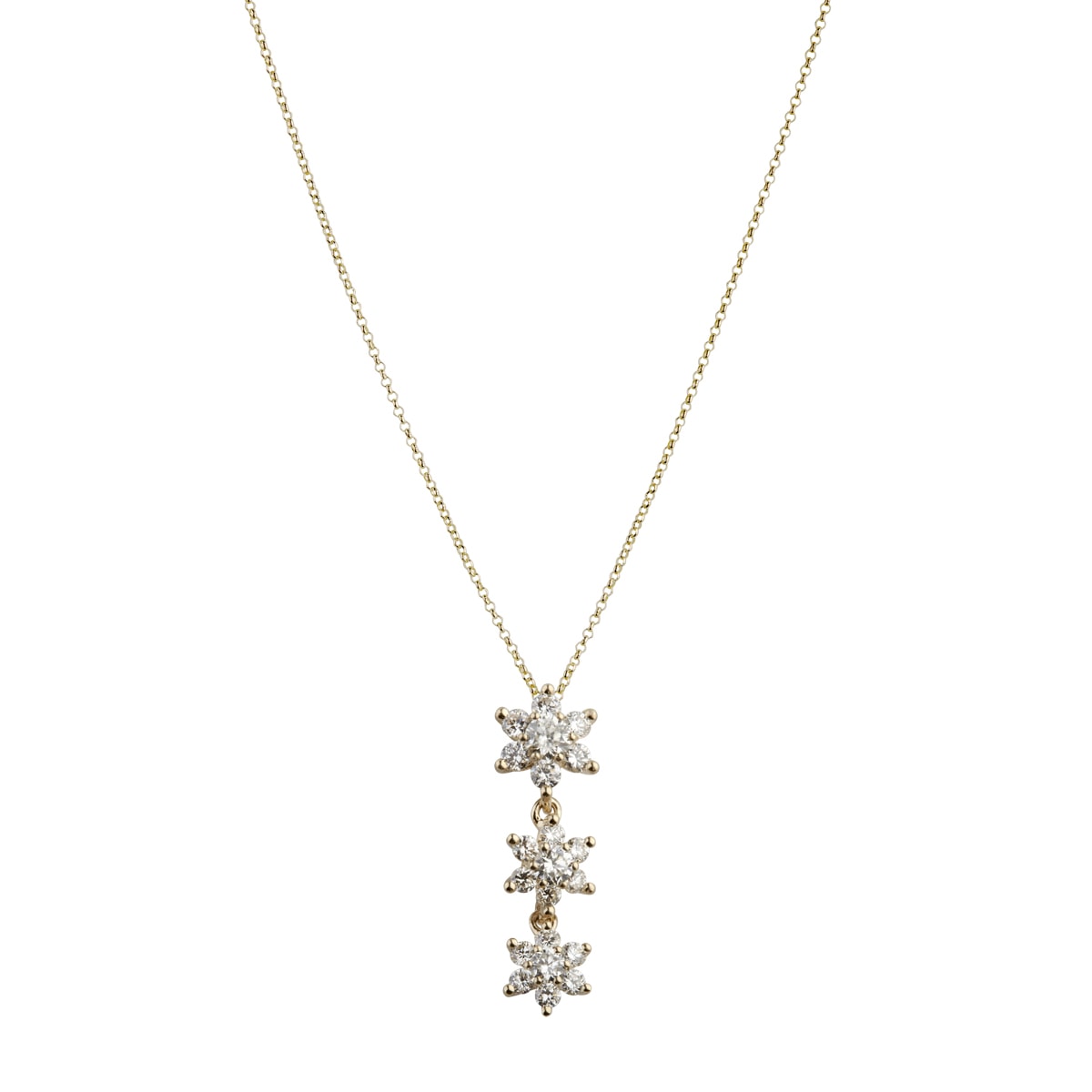 My Star Trio, 14K guld vedh. m. brillanter – fra Dirks Jewellery | Dirks Jewellery