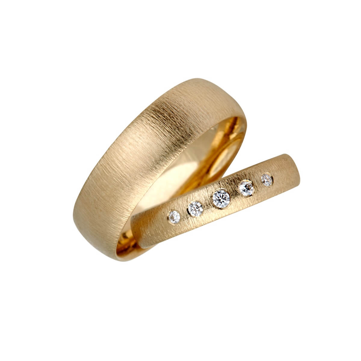 Passion Vielsesringe 14K Guld – Ægte håndværk fra Dirks Jewellery