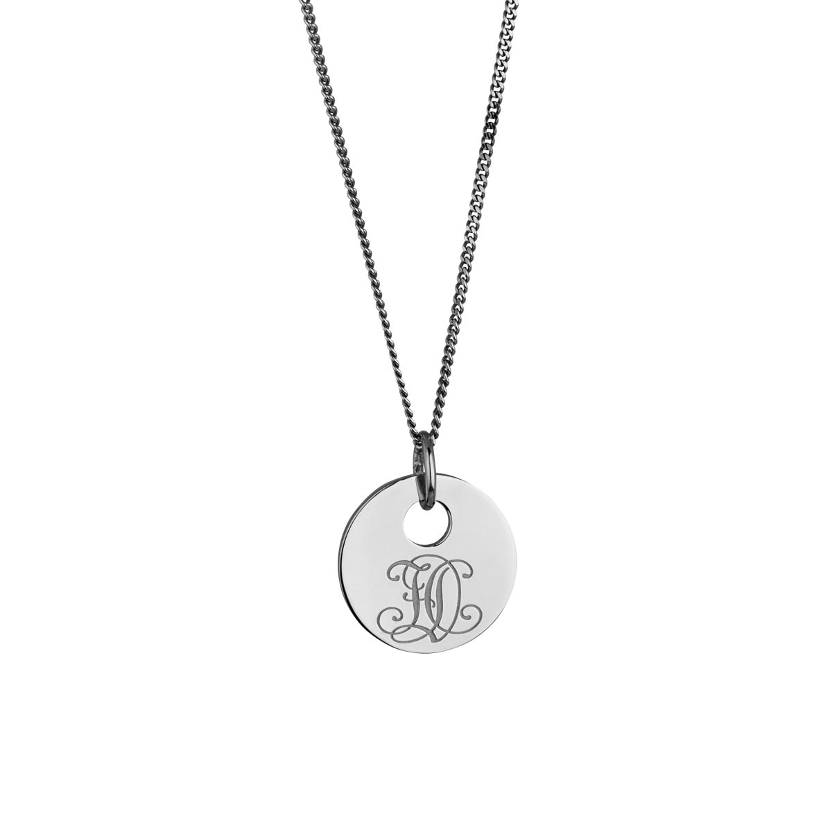 Tag, vedh., 925 m. monogram – fra Dirks Jewellery | Dirks Jewellery