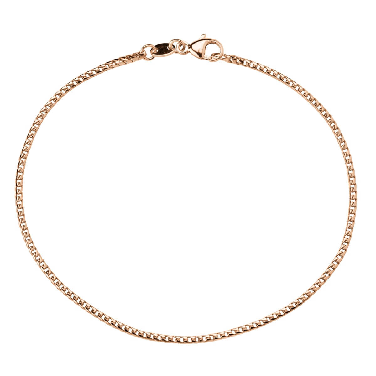 Rævehale armbånd, 14K rosaguld – Ægte håndværk fra Dirks Jewellery