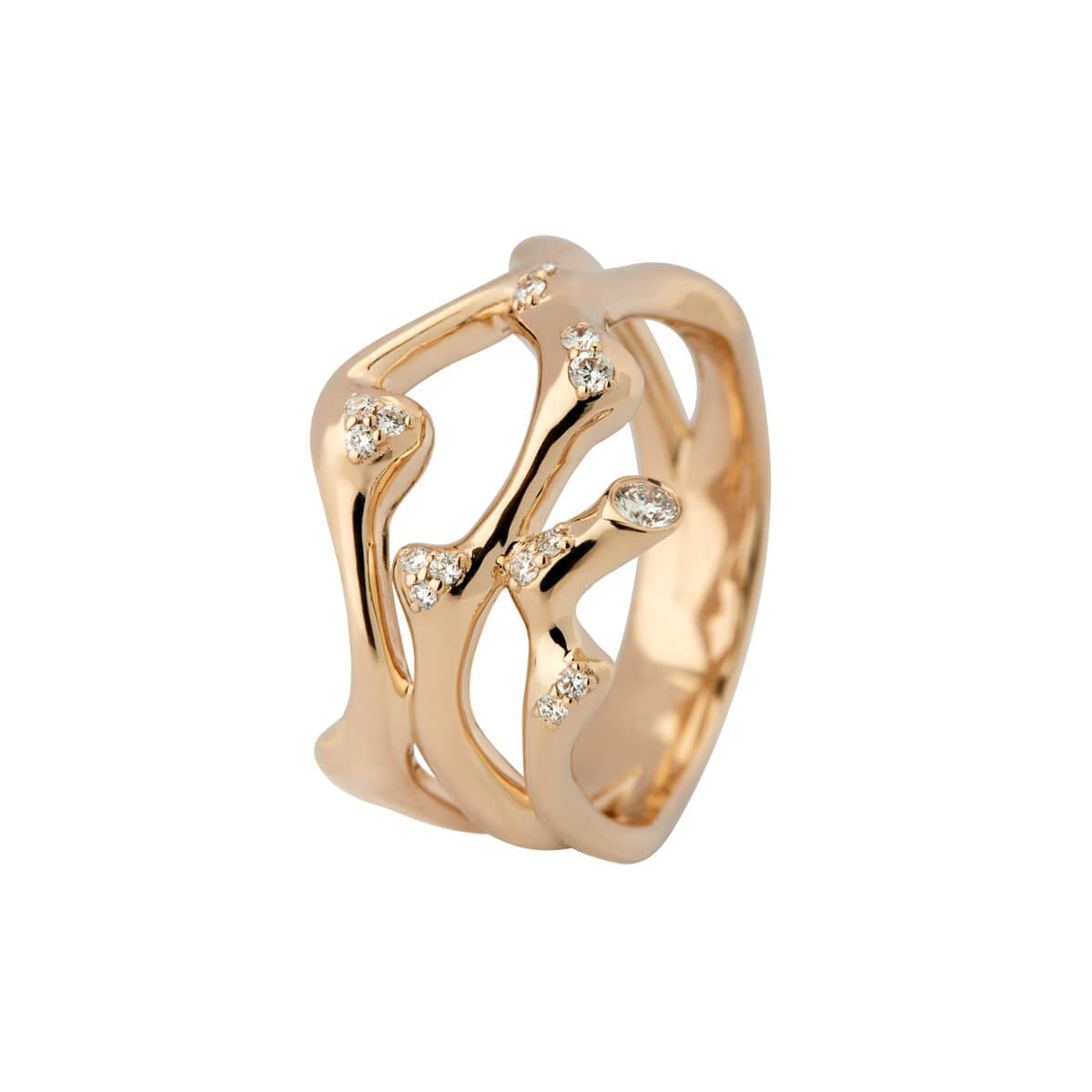 River Ring 14K Guld – Ægte håndværk fra Dirks Jewellery