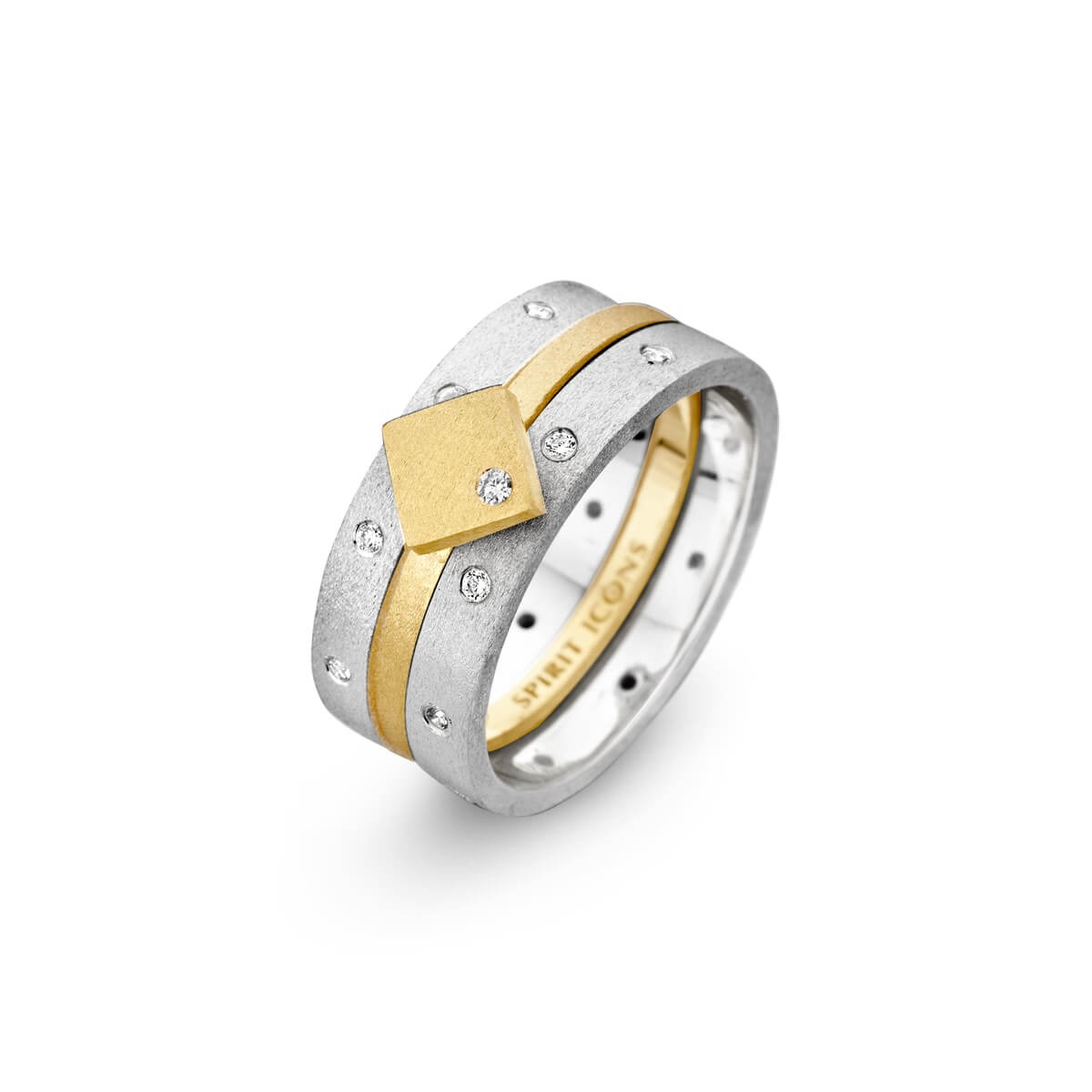 Samlet Ringe Forgyldt Sølv – Ægte håndværk fra Dirks Jewellery