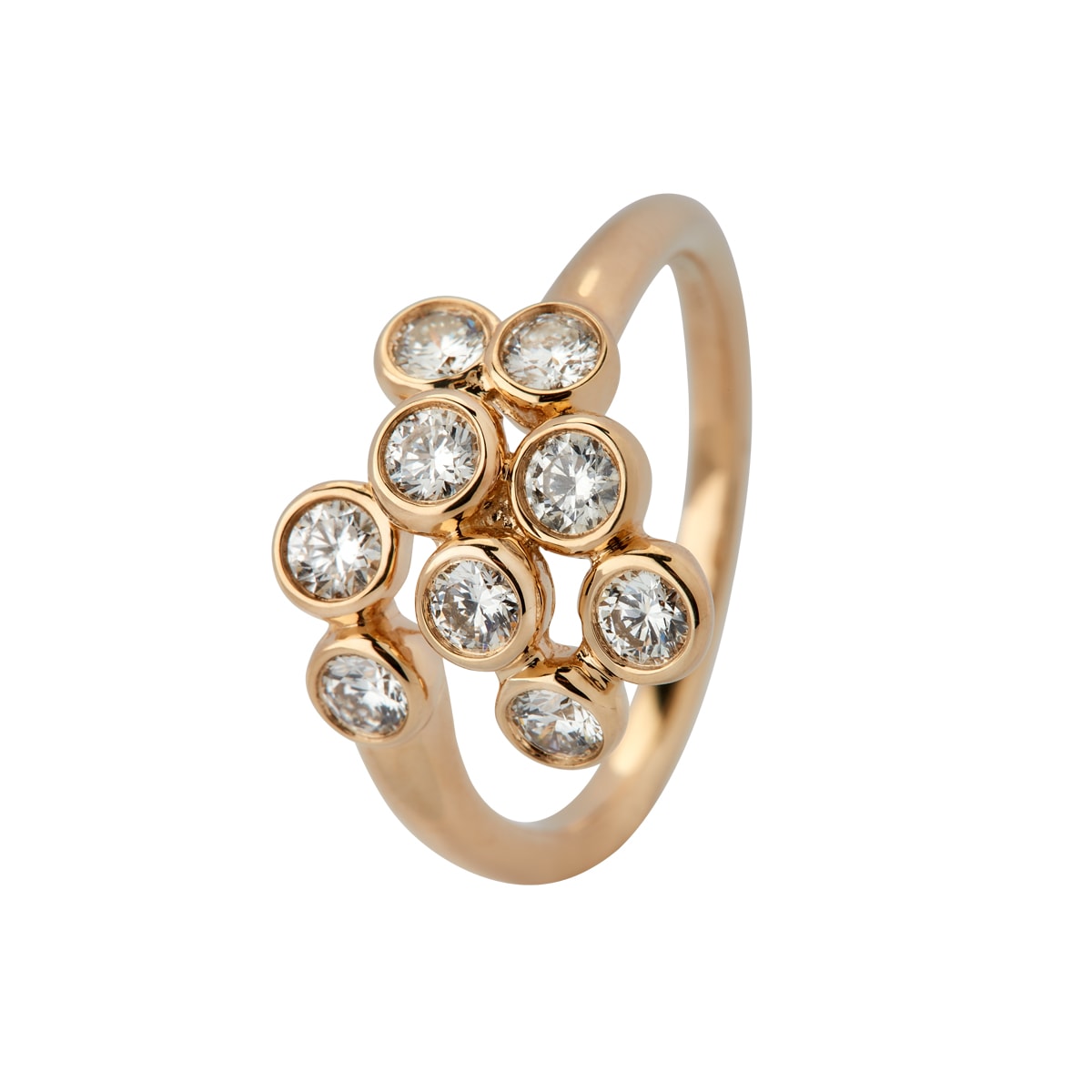 Shine, 14K guldring m. brillanter – fra Dirks Jewellery | Dirks Jewellery