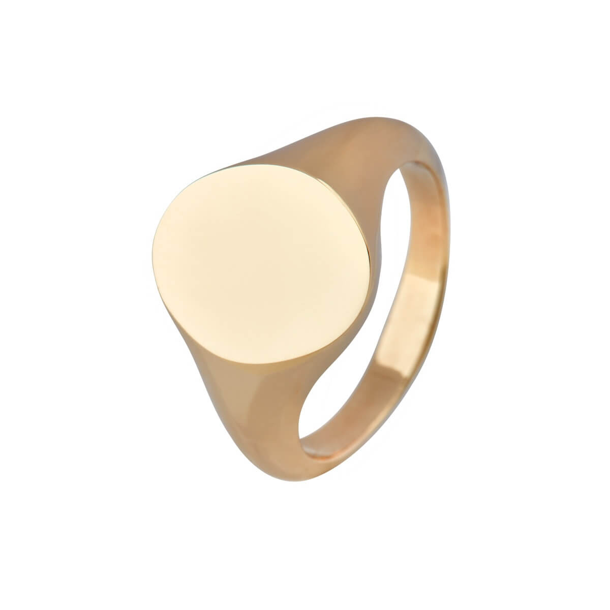 Sig Oval, 14K guld – Ægte håndværk fra Dirks Jewellery