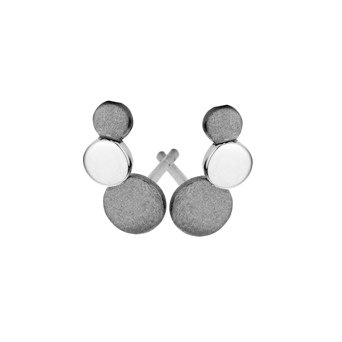 Steps Stud BL/SL – fra Spirit Icons | Dirks Jewellery