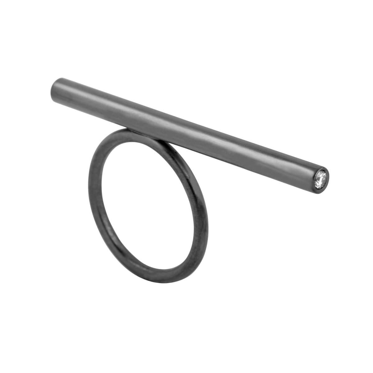 Trapez, ring, 925ox m. tlb. – Ægte håndværk fra Dirks Jewellery