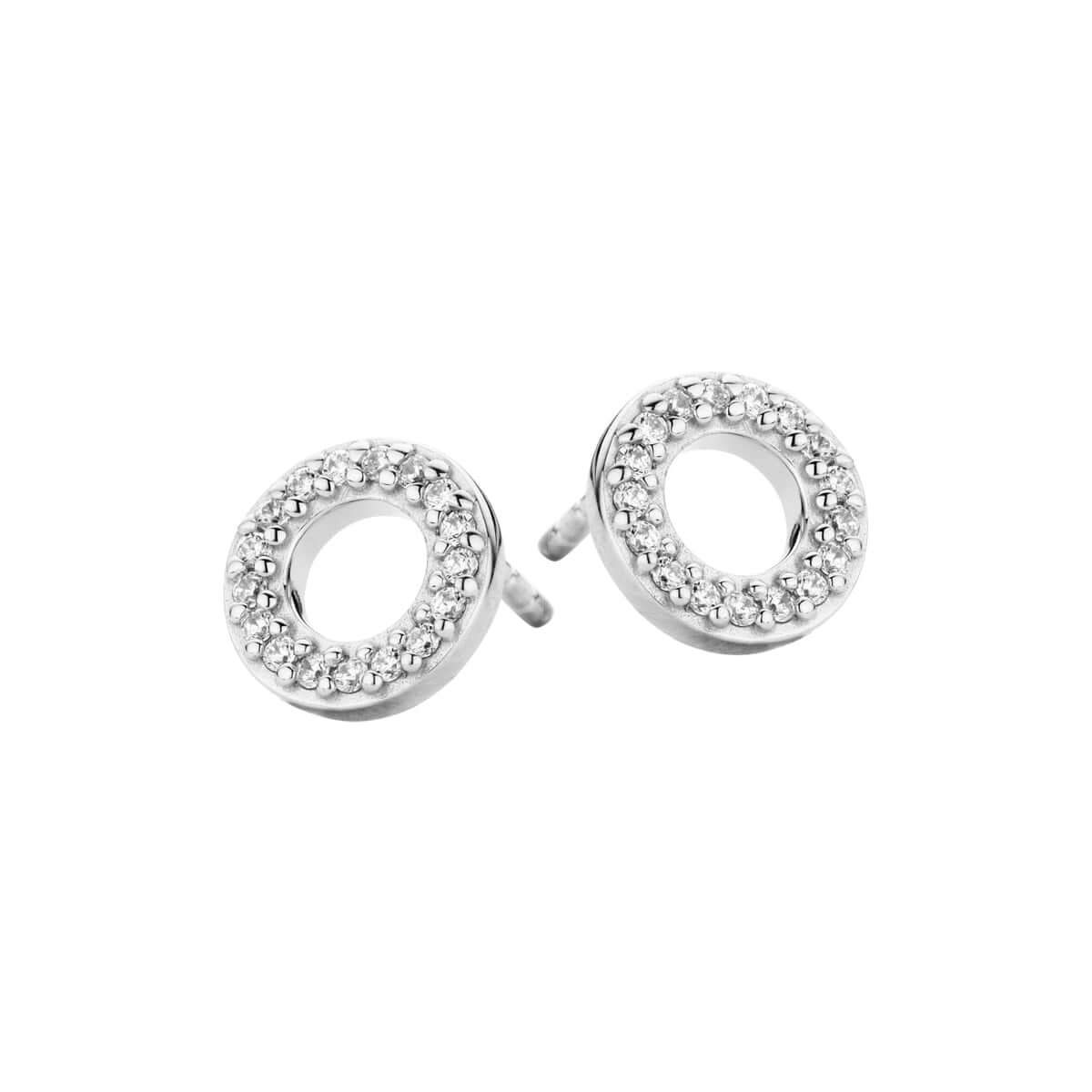 Trend ørestikker m cz sølv – Ægte håndværk fra Dirks Jewellery