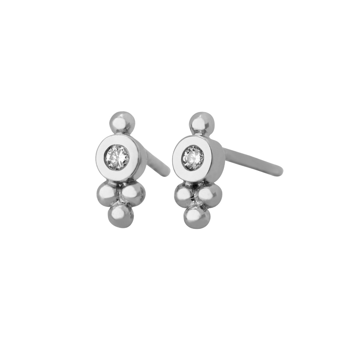Triplets ørestikker, sølv – fra Dirks Jewellery | Dirks Jewellery