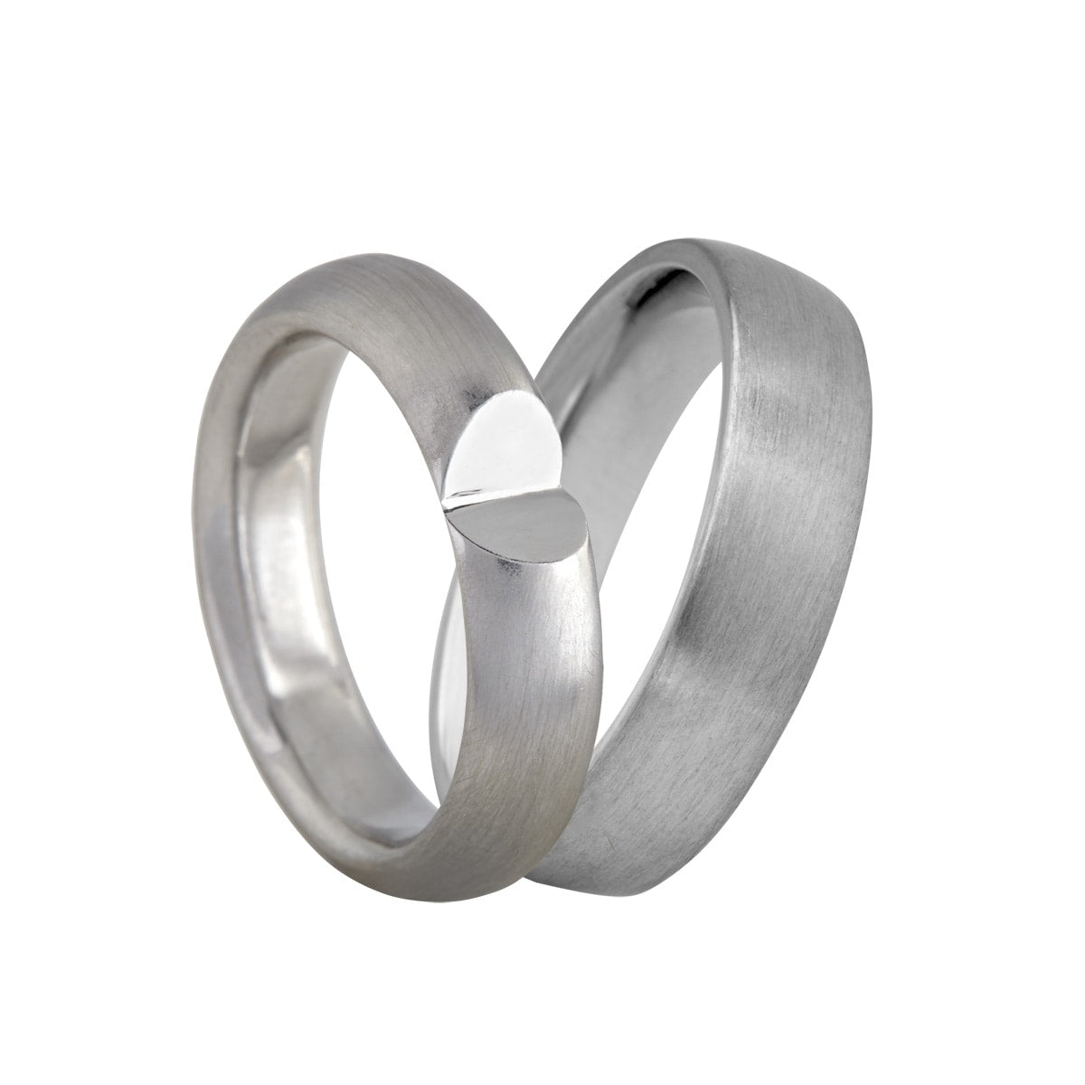 Vielsesring, 14K hvidguld, 5 mm – fra Dirks Jewellery | Dirks Jewellery